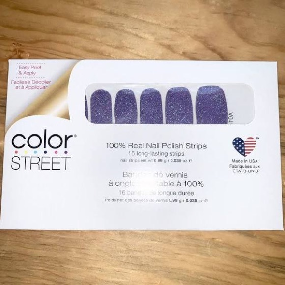 Color Street Makeup 55 Color Street Glitter Days Ahead Nail Strips Poshmark